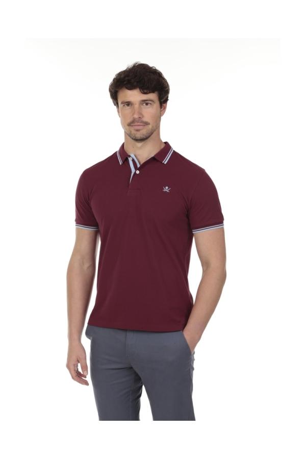the time of bocha polo team Polo Pirata Hombre The Time Of Bocha QV1PSTRIP Burdeos