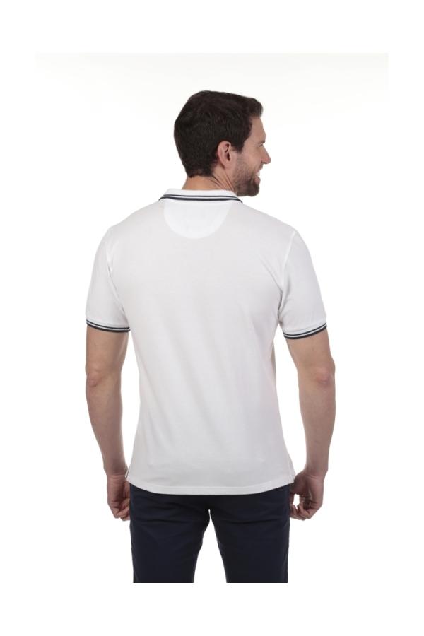 the time of bocha polo team Polo Pirata Hombre The Time Of Bocha QV1PSTRIP Blanco Envío gratis