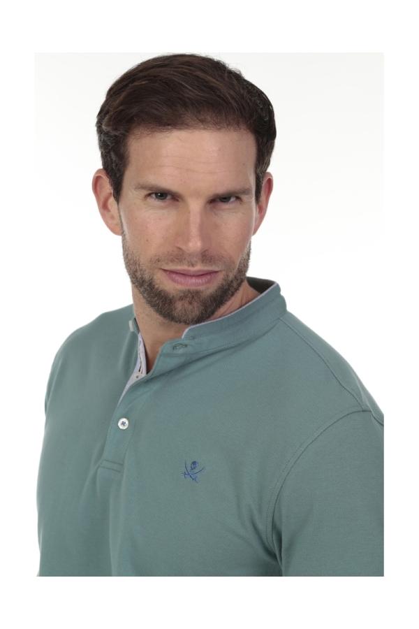 the time of bocha polo team Polo Mao Hombre The Time Of Bocha QV1PMAO Menta Oferta especial de fábrica