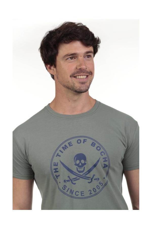 the time of bocha polo team Camiseta Pirata Hombre The Time Of Bocha QV1C40 Verde Tienda de fábrica