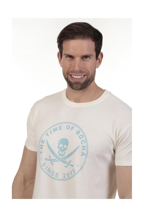 the time of bocha polo team Camiseta Pirata Hombre The Time Of Bocha QV1C40 Bl.Vinta Última moda