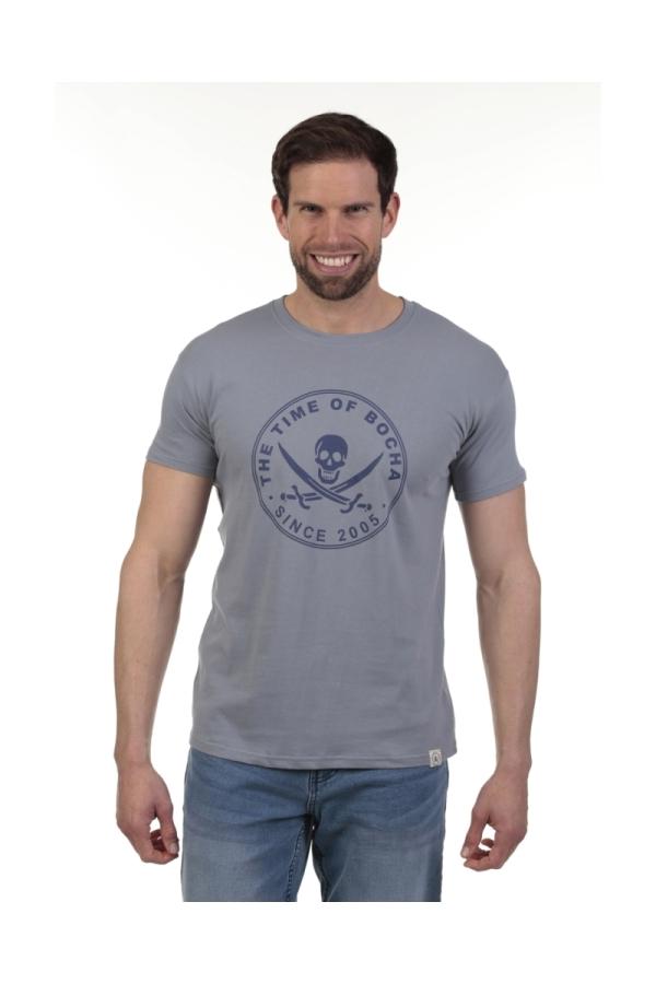 the time of bocha polo team Camiseta Pirata Hombre The Time Of Bocha QV1C40 Azul.Vin