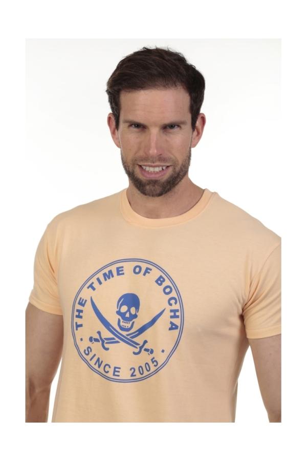 the time of bocha polo team Camiseta Pirata Hombre The Time Of Bocha QV1C40 Apricot Ofertas especiales