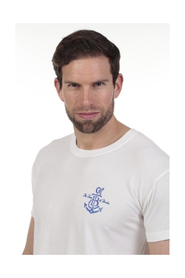 the time of bocha polo team Camista Ancla Hombre The Time Of Bocha QV1C24 Blanco Outlet