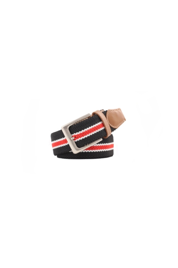 the time of bocha polo team Cinturon Elastico Punta Piel Hombre The Time Of Bocha QV1TB031 Mr.Bl.Rj