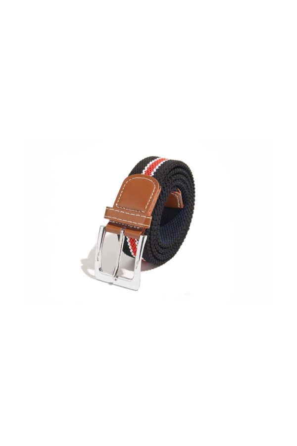 the time of bocha polo team Cinturon Elastico Punta Piel Hombre The Time Of Bocha QV1TB031 Mr.Bl.Rj Gran oferta