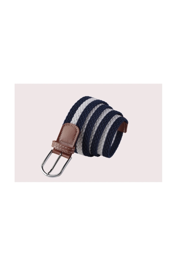 the time of bocha polo team Cinturon Elastico Punta Piel Hombre The Time Of Bocha QV1TB031 Mar.Bl