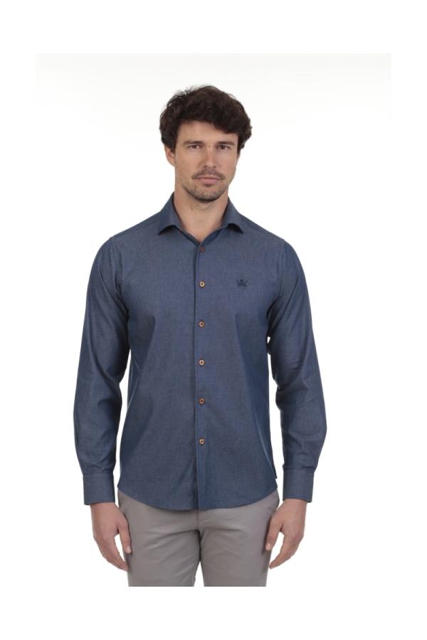 the time of bocha polo team Camisa Jeans Hombre The Time Of Bocha QV1JEANS 503