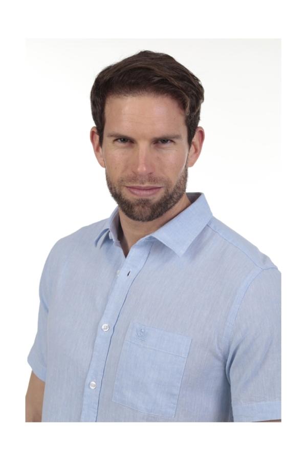 the time of bocha polo team Camisa Lino Manga Corta Hombre The Time Of Bocha QV1CCORTA 803 Superdescuento