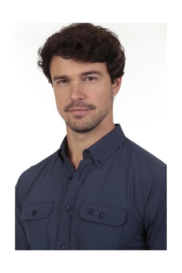 the time of bocha polo team Camisa 2 Bolsillos Hombre The Time Of Bocha QV1C2BOL 302 Limitado a 3 días