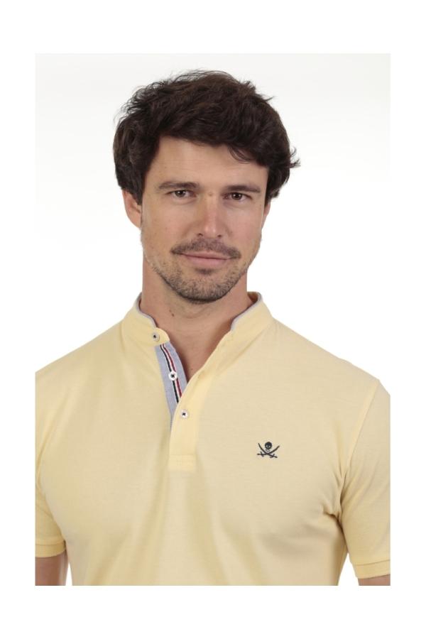 the time of bocha polo team Polo Mao Hombre The Time Of Bocha QV1PMAO Amarillo Oferta especial