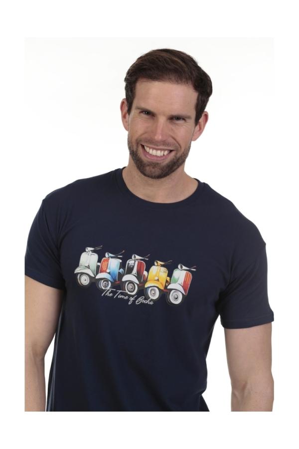 the time of bocha polo team Camiseta Scooters Hombre The Time Of Bocha QV1C19 Marino Últimos 2 días