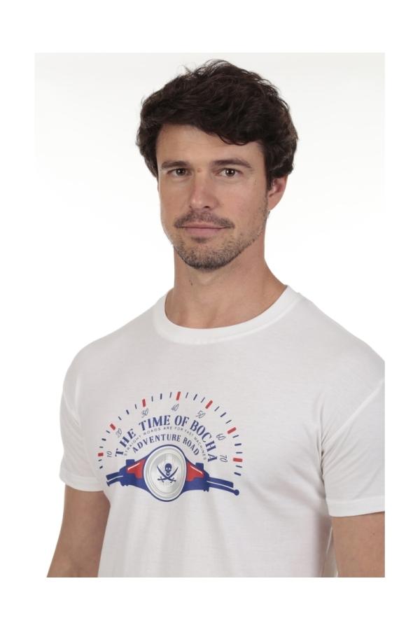 the time of bocha polo team Camiseta Road Hombre The Time Of Bocha QV1C18 Blanco Precio de fábrica
