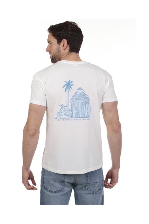 the time of bocha polo team Camiseta Paradise Hombre The Time Of Bocha QV1C17 Blanco Solo hoy