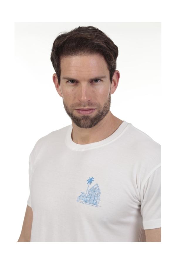 the time of bocha polo team Camiseta Paradise Hombre The Time Of Bocha QV1C17 Blanco Solo hoy