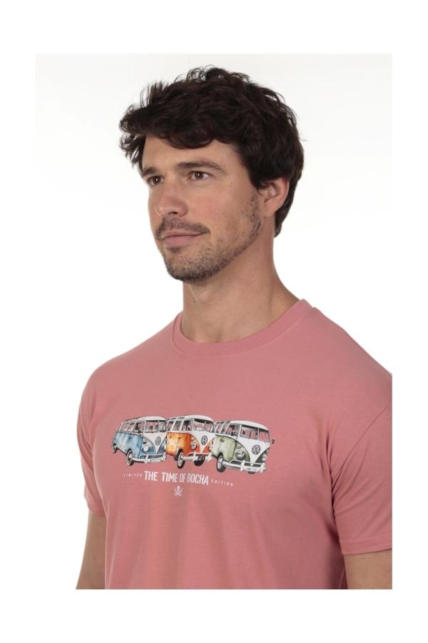 the time of bocha polo team Camiseta Furgo Hombre The Time Of Bocha QV1C14 Rosa Liquidación