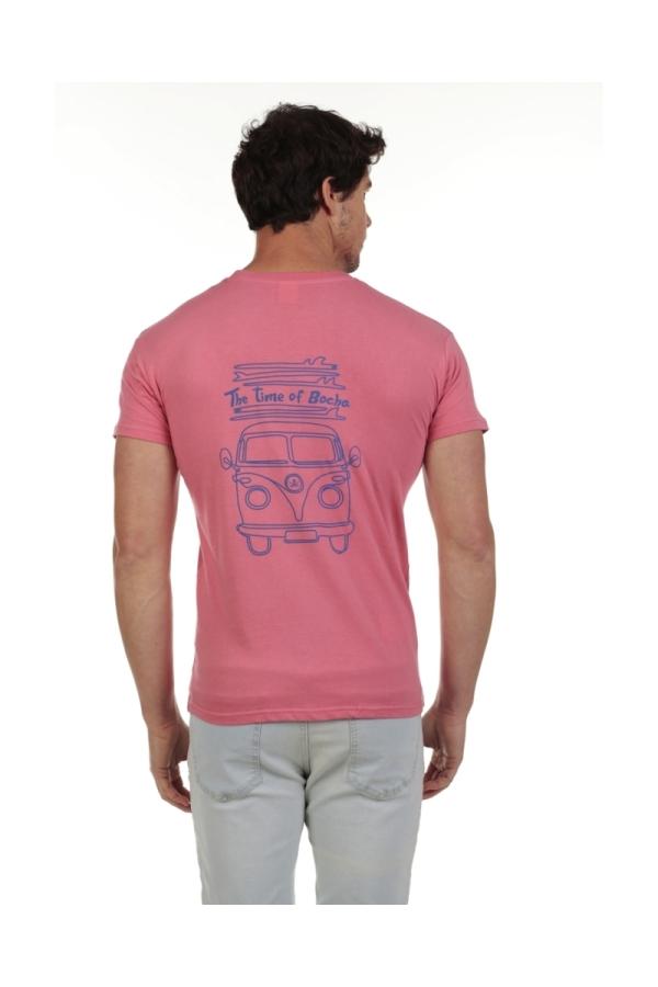 the time of bocha polo team Camiseta Van Hombre The Time Of Bocha QV1C13 Coral Limitado a 3 días