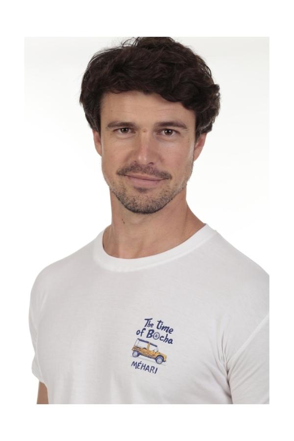 the time of bocha polo team Camiseta Mehari Hombre The Time Of Bocha QV1C10 Blanco Oferta exclusiva