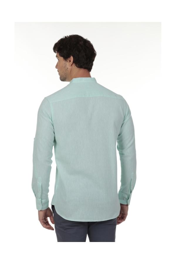 the time of bocha polo team Camisa Lino Cuello Mao Hombre The Time Of Bocha QV1MAO 711 Rebajas de fin de temporada