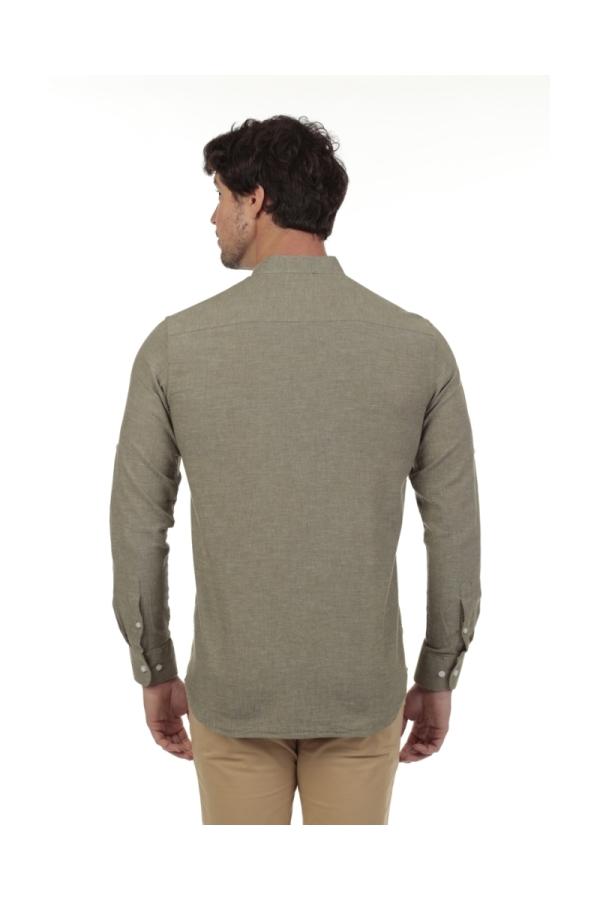 the time of bocha polo team Camisa Lino Cuello Mao Hombre The Time Of Bocha QV1MAO 709 Precio ultrabajo
