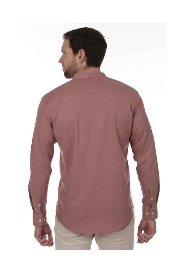 the time of bocha polo team Camisa Lino Cuello Mao Hombre The Time Of Bocha QV1MAO 706 Devoluciones gratuitas
