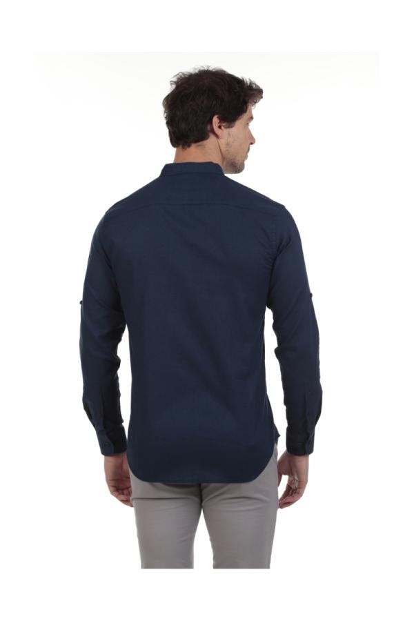 the time of bocha polo team Camisa Lino Cuello Mao Hombre The Time Of Bocha QV1MAO 702 Outlet online