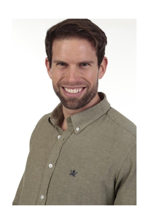the time of bocha polo team Camisa Lino Hombre The Time Of Bocha QV1LINO 409 Venta caliente