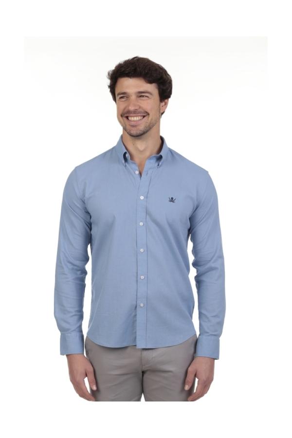 the time of bocha polo team Camisa Lino Hombre The Time Of Bocha QV1LINO 405