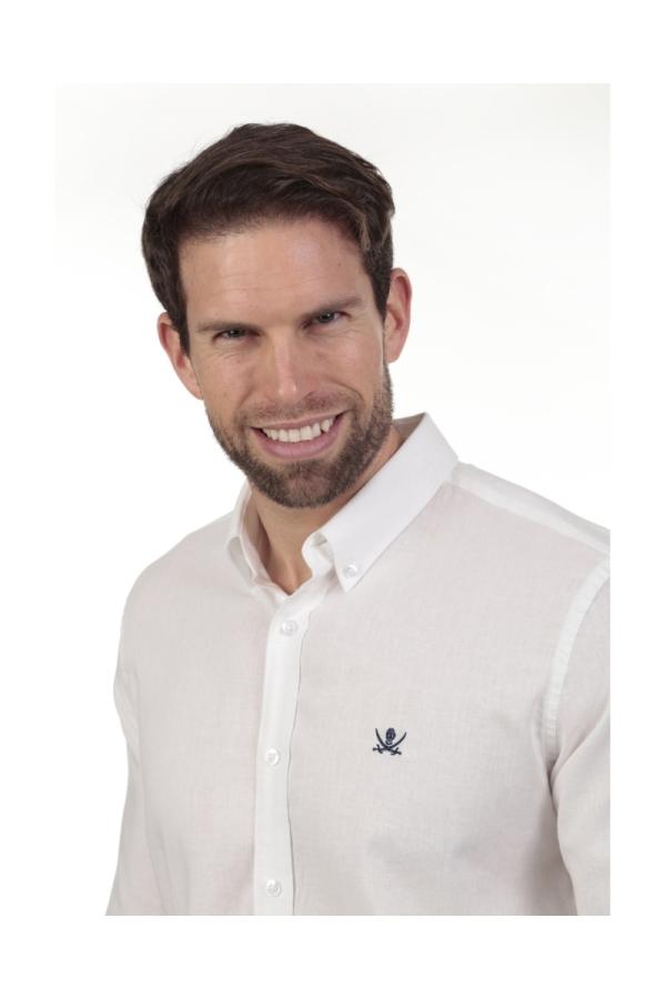 the time of bocha polo team Camisa Lino Hombre The Time Of Bocha QV1LINO 401 Ventas relámpago