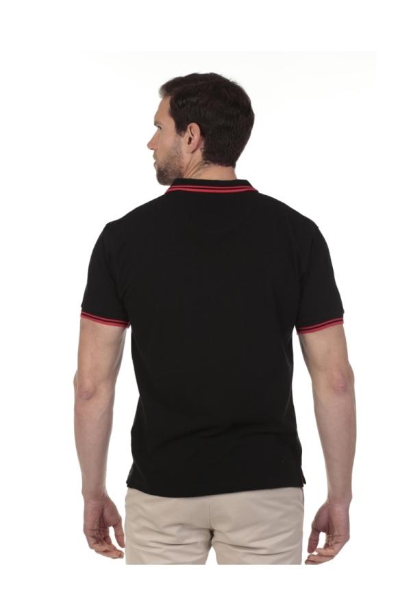 the time of bocha polo team Pack 2 Polos Pirata Hombre The Time Of Bocha QV1PK.PL Negro-Burdeos Precio de fábrica