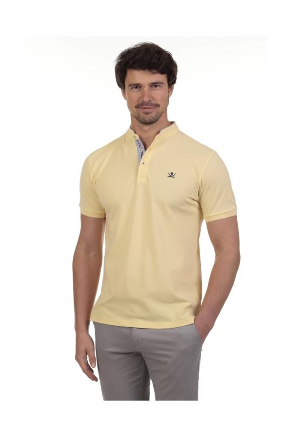 the time of bocha polo team Pack 2 Polos Mao Hombre The Time Of Bocha QV1PK.PL Gris.Sol-Amarillo Superdescuento