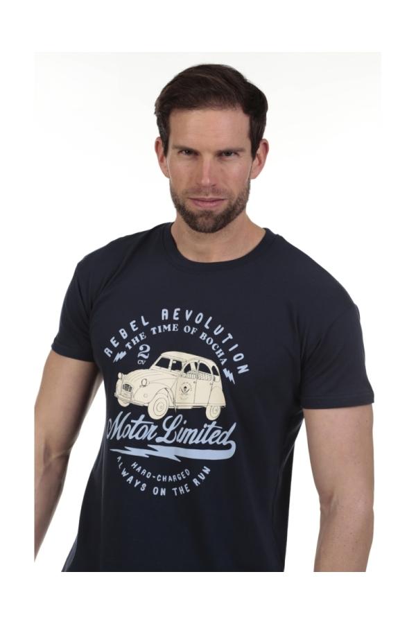 the time of bocha polo team Camiseta 2Cv Hombre The Time Of Bocha QV1C09 Marino Envío internacional gratuito