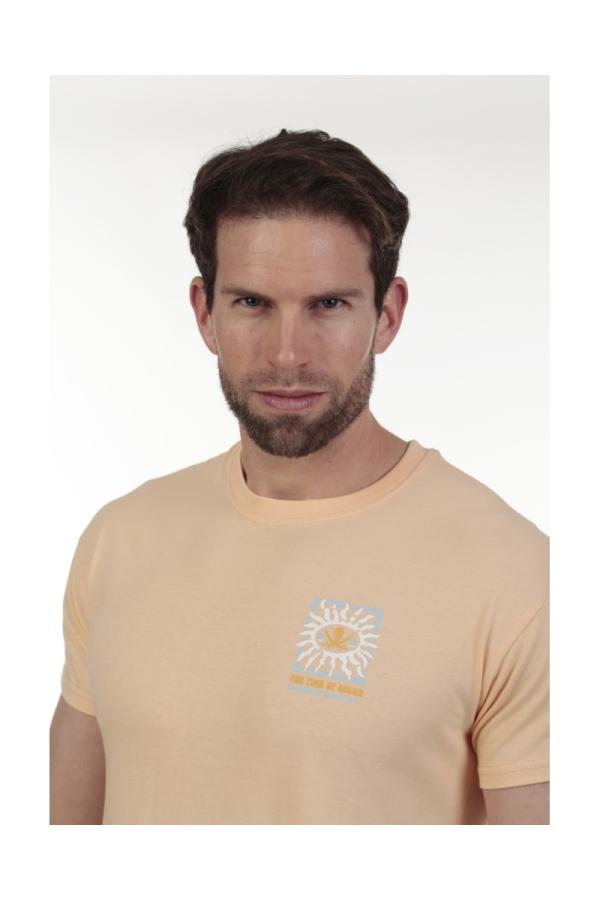 the time of bocha polo team Camiseta Sun Hombre The Time Of Bocha QV1C08 Apricot Ahorra y exporta