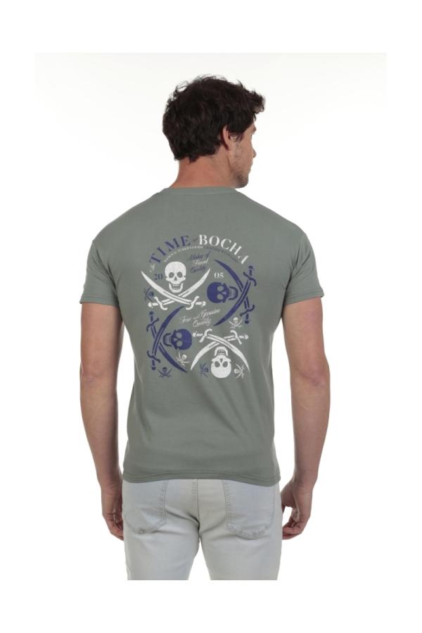 the time of bocha polo team Camiseta Time Bocha Hombre The Time Of Bocha QV1C04 Verde Grandes ahorros