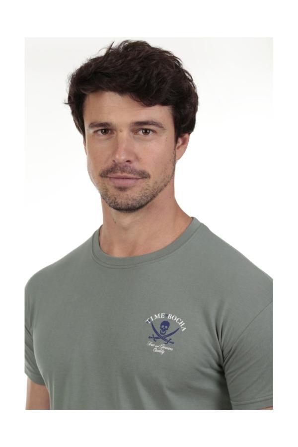 the time of bocha polo team Camiseta Time Bocha Hombre The Time Of Bocha QV1C04 Verde Grandes ahorros