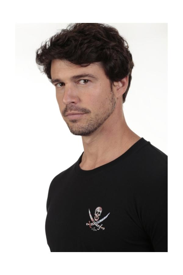 the time of bocha polo team Camiseta Patch Bocha Hombre The Time Of Bocha QV1C02 Negro 2025