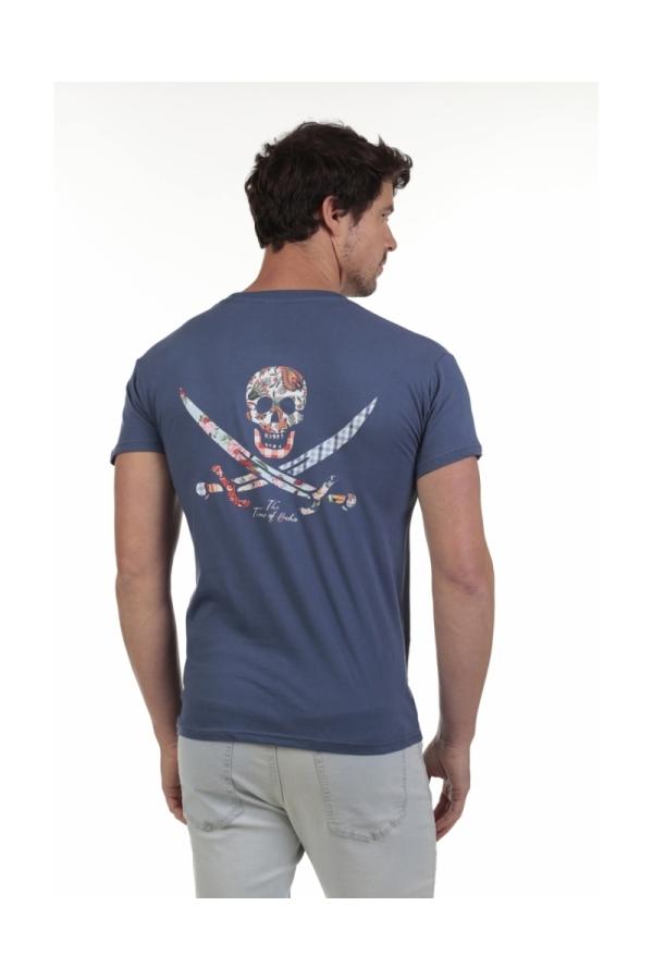 the time of bocha polo team Camiseta Patch Bocha Hombre The Time Of Bocha QV1C02 Denim En línea
