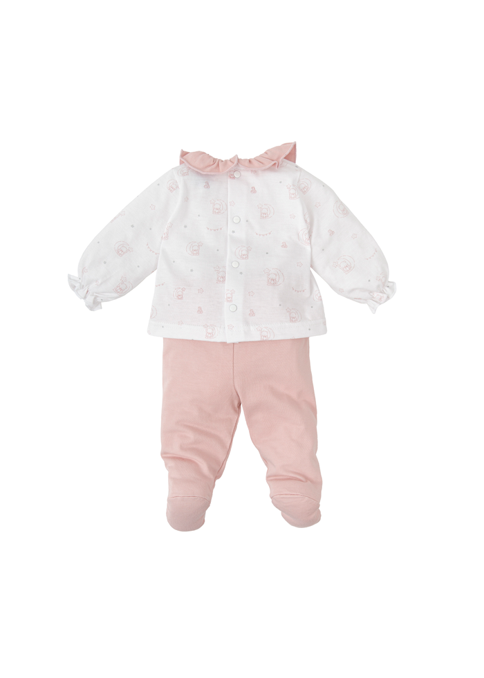 tiamia Conjunto polaina + camiseta volante encanto Ofertas