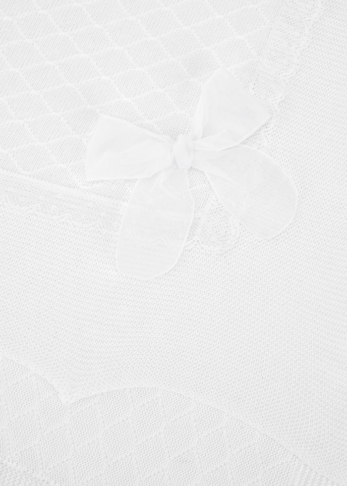 tiamia Toquilla de picos "linda" blanco COMPRAR AHORA