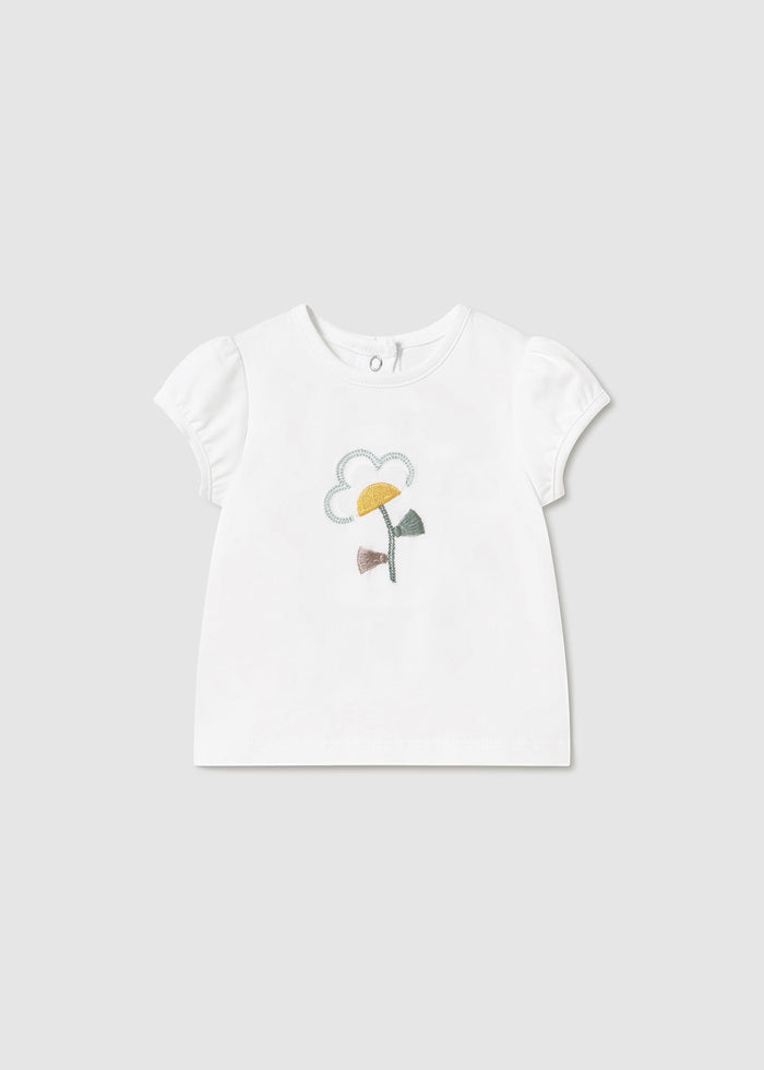 tiamia Chándal con camiseta flores recién nacida COMPRAR AHORA