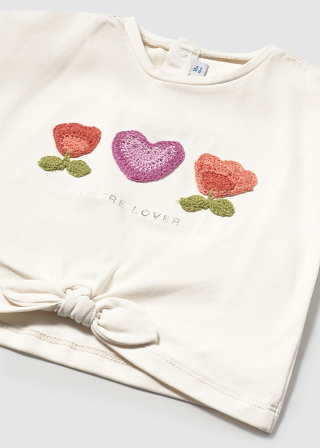 tiamia Camiseta m/c bebé niña Precio de fábrica