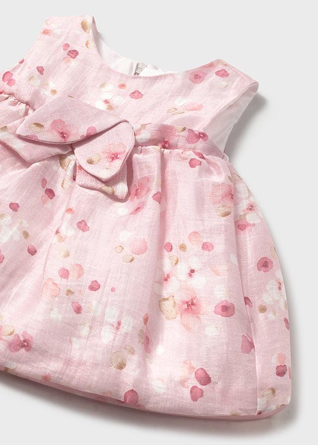 tiamia Vestido ceremonia flores recién nacida 2025