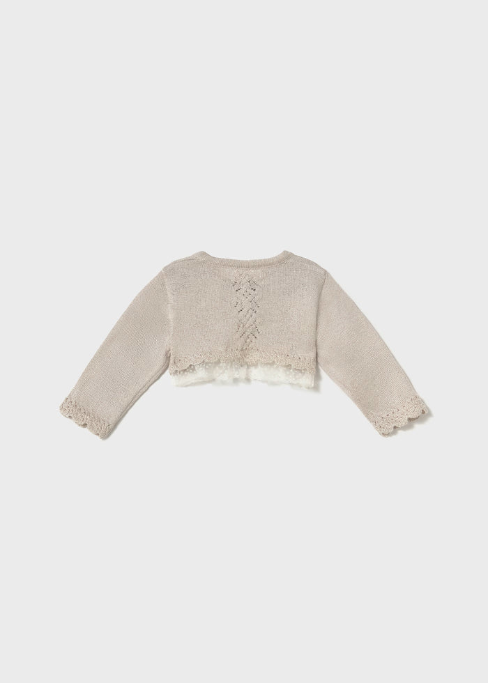 tiamia Rebeca tricot ceremonia recién nacida En oferta