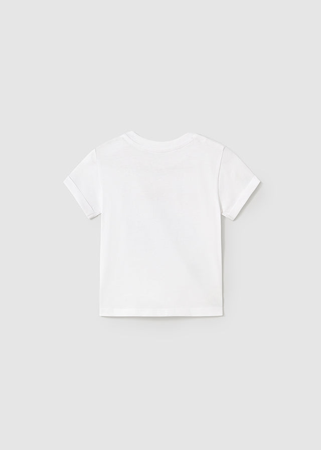 tiamia Camiseta m/c aplique bebé Ahorra y exporta