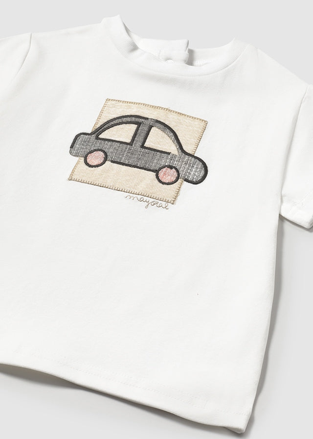 tiamia Camiseta m/c vestir bebé niño Última moda