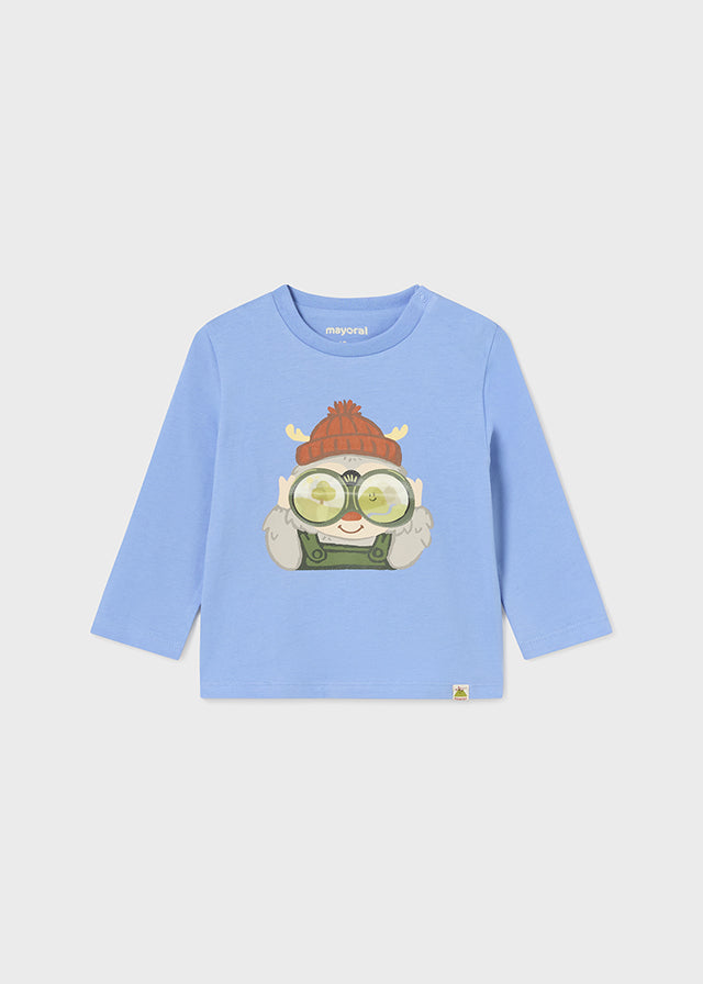 tiamia Camiseta m/l play lenticular bebé 2025
