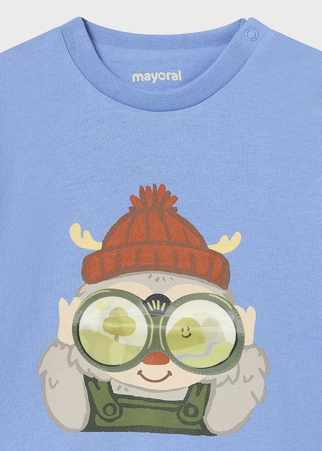 tiamia Camiseta m/l play lenticular bebé 2025