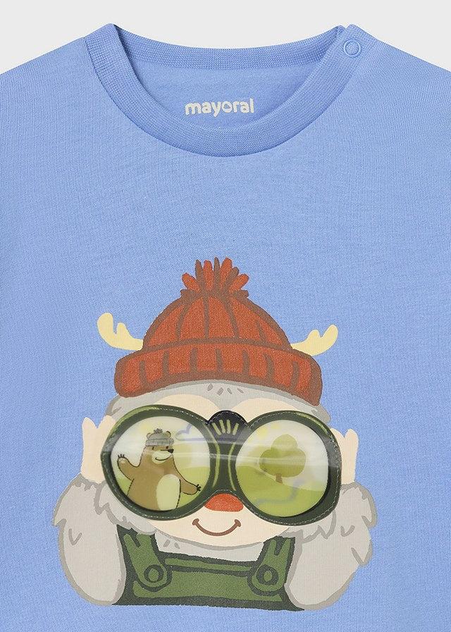 tiamia Camiseta m/l play lenticular bebé 2025