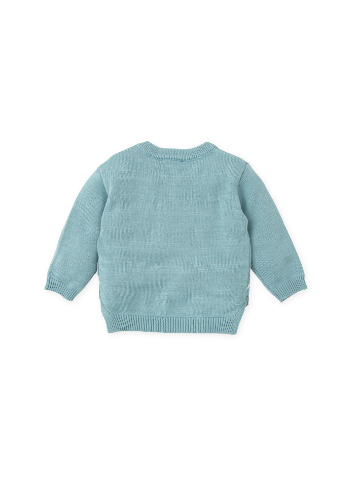 tiamia Jersey tricot verde mar niño Tienda