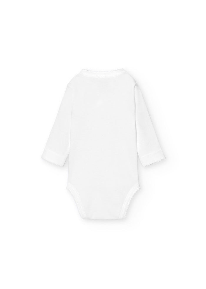 tiamia Body manga larga cruzado canalé Oferta especial de fábrica